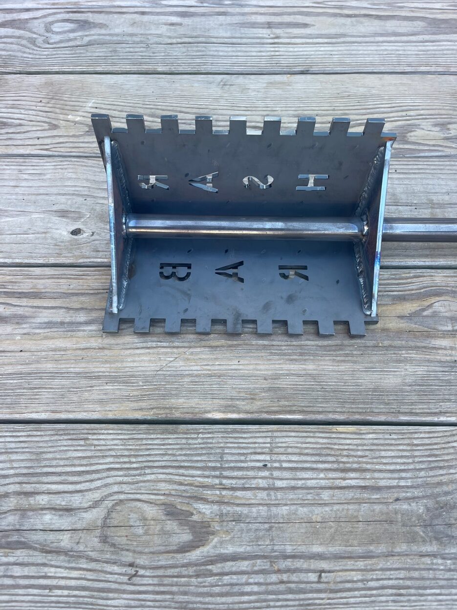 Rash Bar product detail — underside showing teeth construction